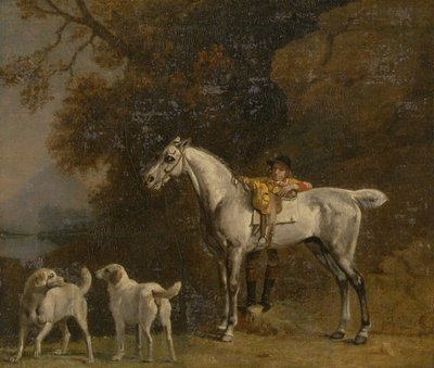 Estudios para o después del 3er Duque de Richmond con la caza de Charleton de George Stubbs